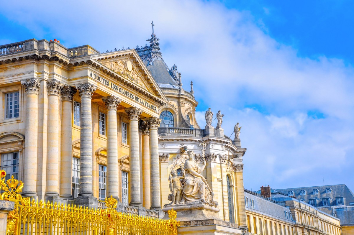 Versailles Palace entrance gate