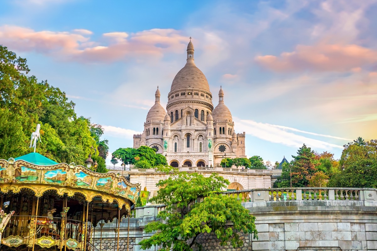 Paris view of Montmartre